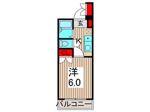 アネックス田谷の物件間取画像